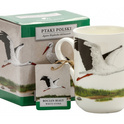 Kubek porcelanowy Bocian