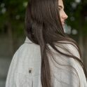 Koszula lniana oversize
