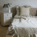 Narzuta Lniana Shabby Chic