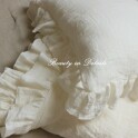 Narzuta Lniana Shabby Chic