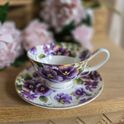Filiżanka porcelanowa ze spodkiem