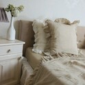 Narzuta Lniana Shabby Chic