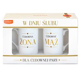 Komplet kubków dla Młodej Pary