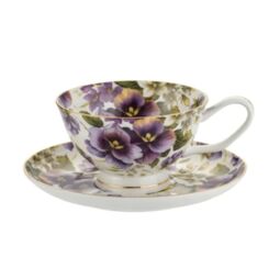Filiżanka porcelanowa ze spodkiem