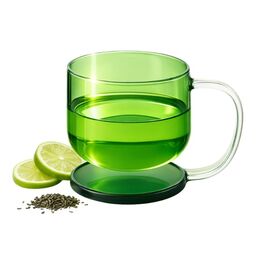 Szklanka z uchem lewitująca