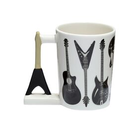 Ceramiczny Kubek Gitara Rockowa