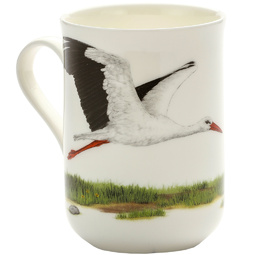 Kubek porcelanowy Bocian