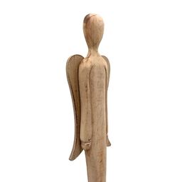 Figurka anioł drewniany
