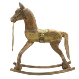 Dekoracyjny koń drewniany