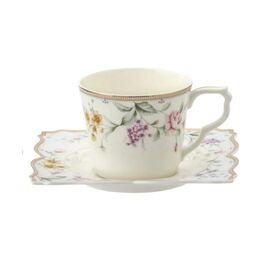 Filiżanka porcelanowa ze spodkiem
