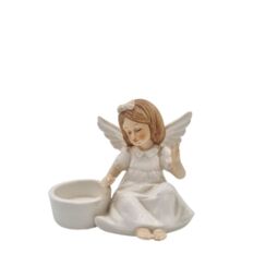 Aniołek ceramiczny na świeczkę