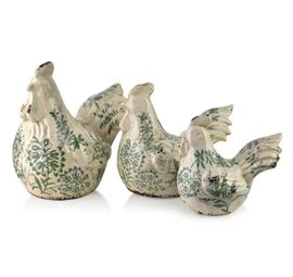 Ceramiczna figura  kury 