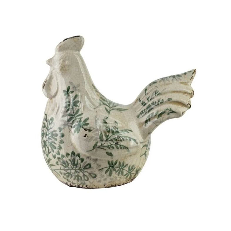 Ceramiczna figurka kury 