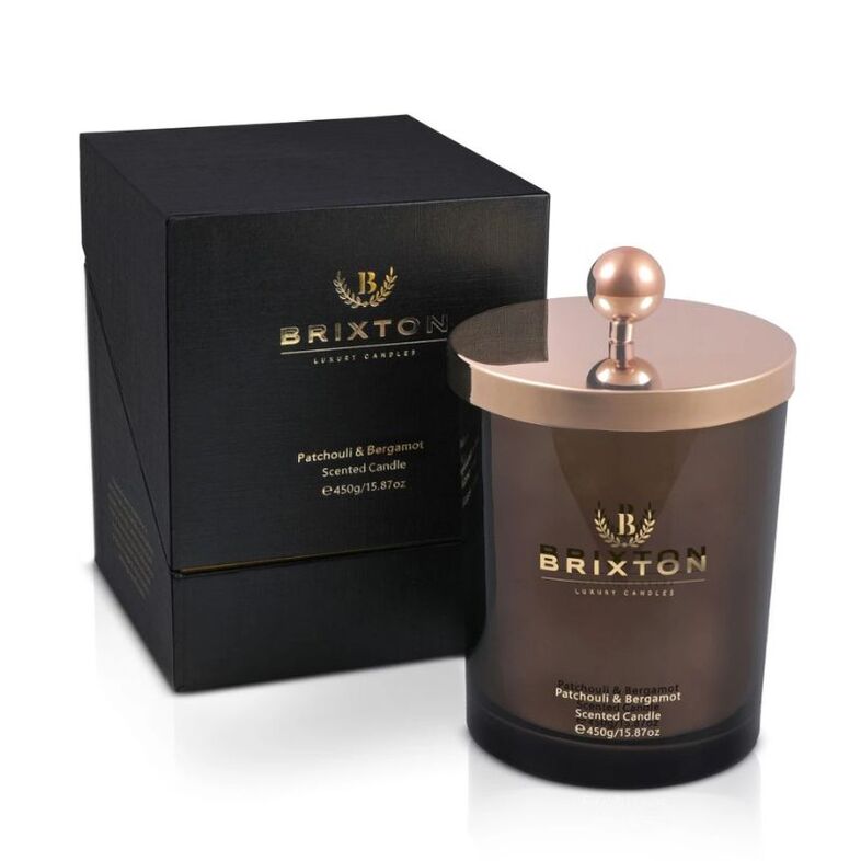 Świeca sojowa Patchouli & Bergamot 