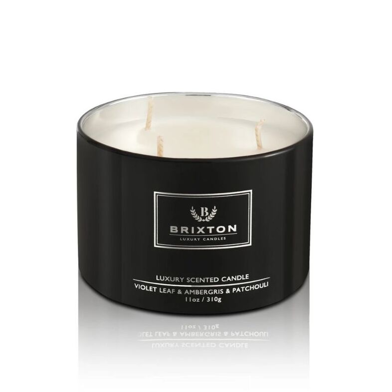 Świeca zapachowa Violet Leaf & Ambergris & Patchouli