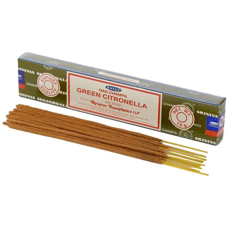 Kadzidełka Satya Nag Champa & Green Citronella